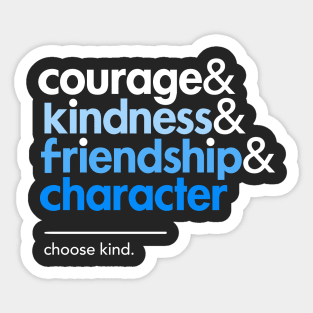 Be a Wonder, Choose Kind Sticker